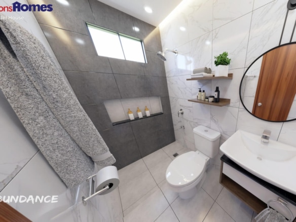 Springdale Baliwag Boston Model House- 1st flr toilet and bath