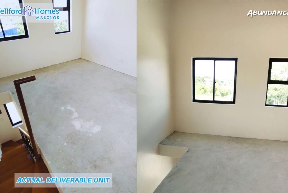 Actual Second floor - Yvonne - Wellford Homes Malolos
