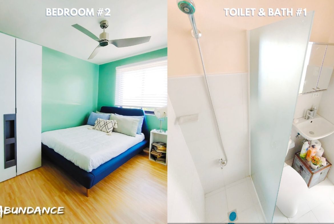 Bed #2 and toilet and bath Bethany - Wellford Homes Malolos