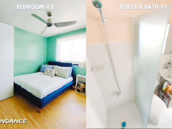Bed #2 and toilet and bath Bethany - Wellford Homes Malolos