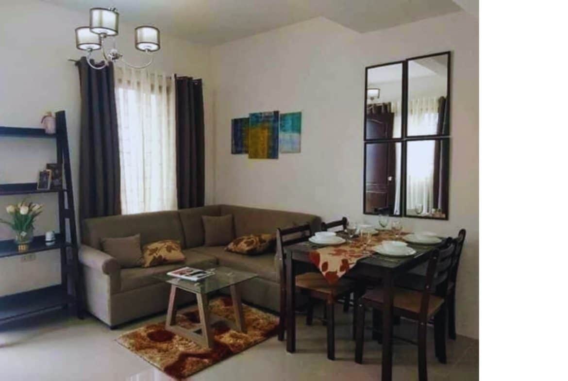 Victoria Model Living room - North Grove Residences Pampanga