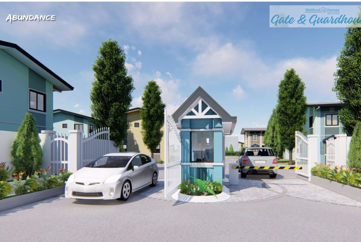 wellford homes malolos - Gate and Guardhouse