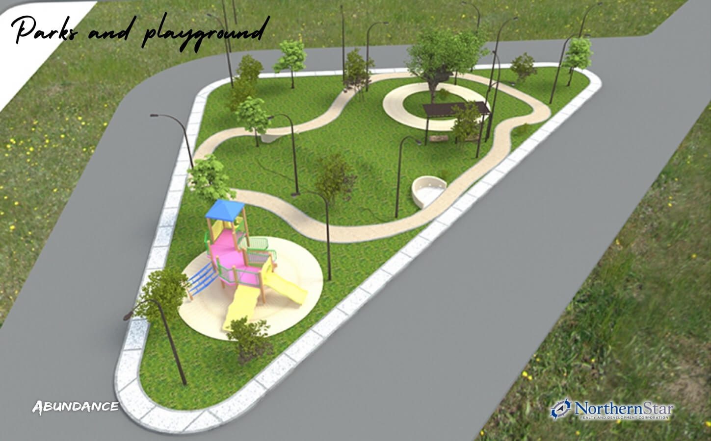 parks and playground - North grove residences Pampanga