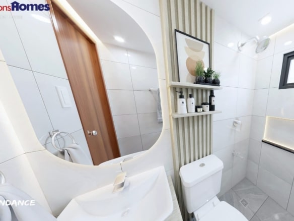 Springdale Baliwag Atlanta townhouse toilet and bath