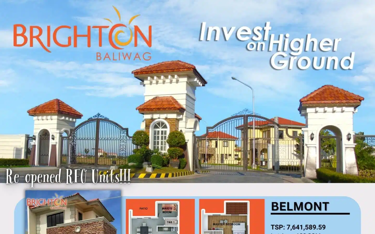 Brighton Baliwag - Reopen units RFO